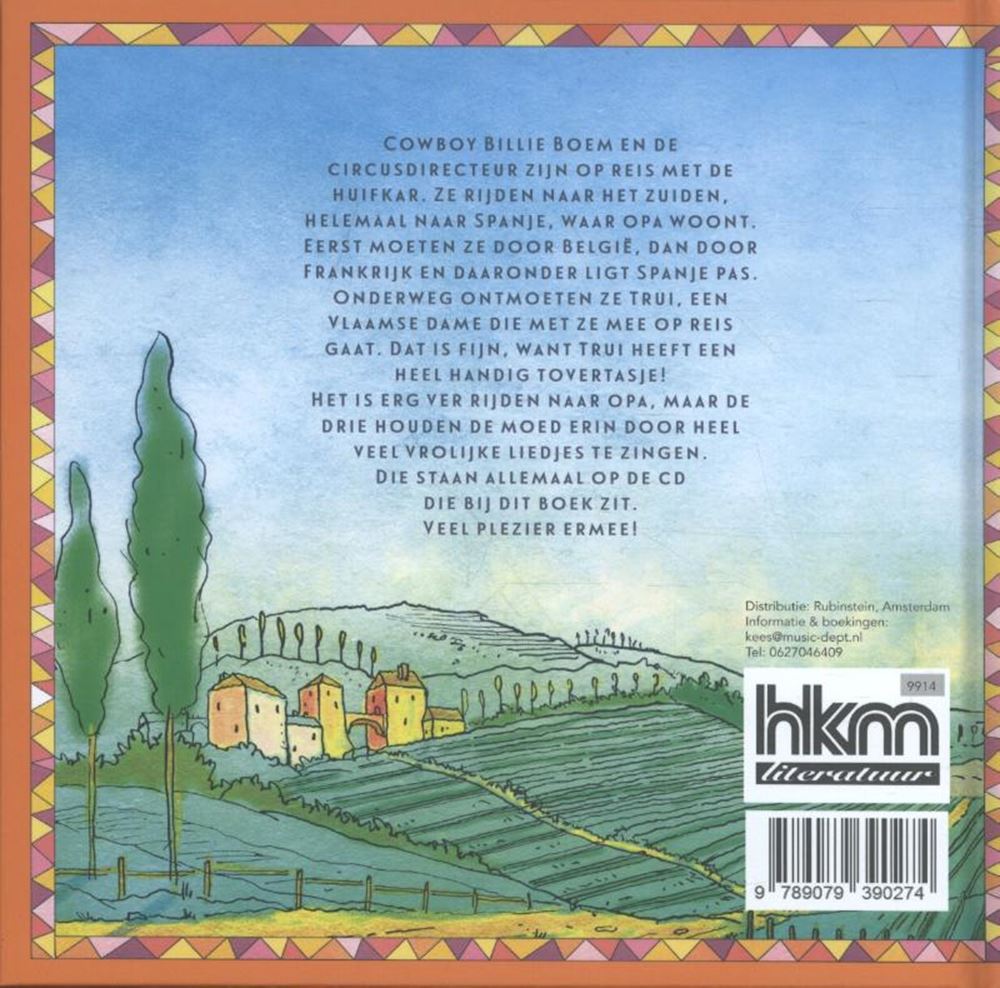 Cowboy billie boem en de circusdir (+cd)