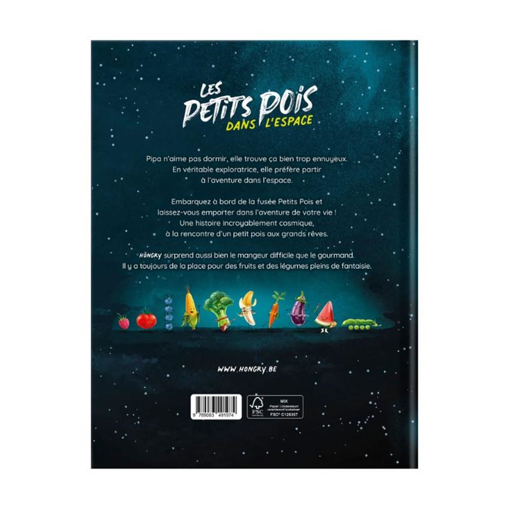 Les petits pois dans l’espace 2+
