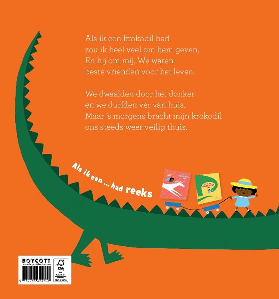 Prentenboek als ik een krokodil had 3+
