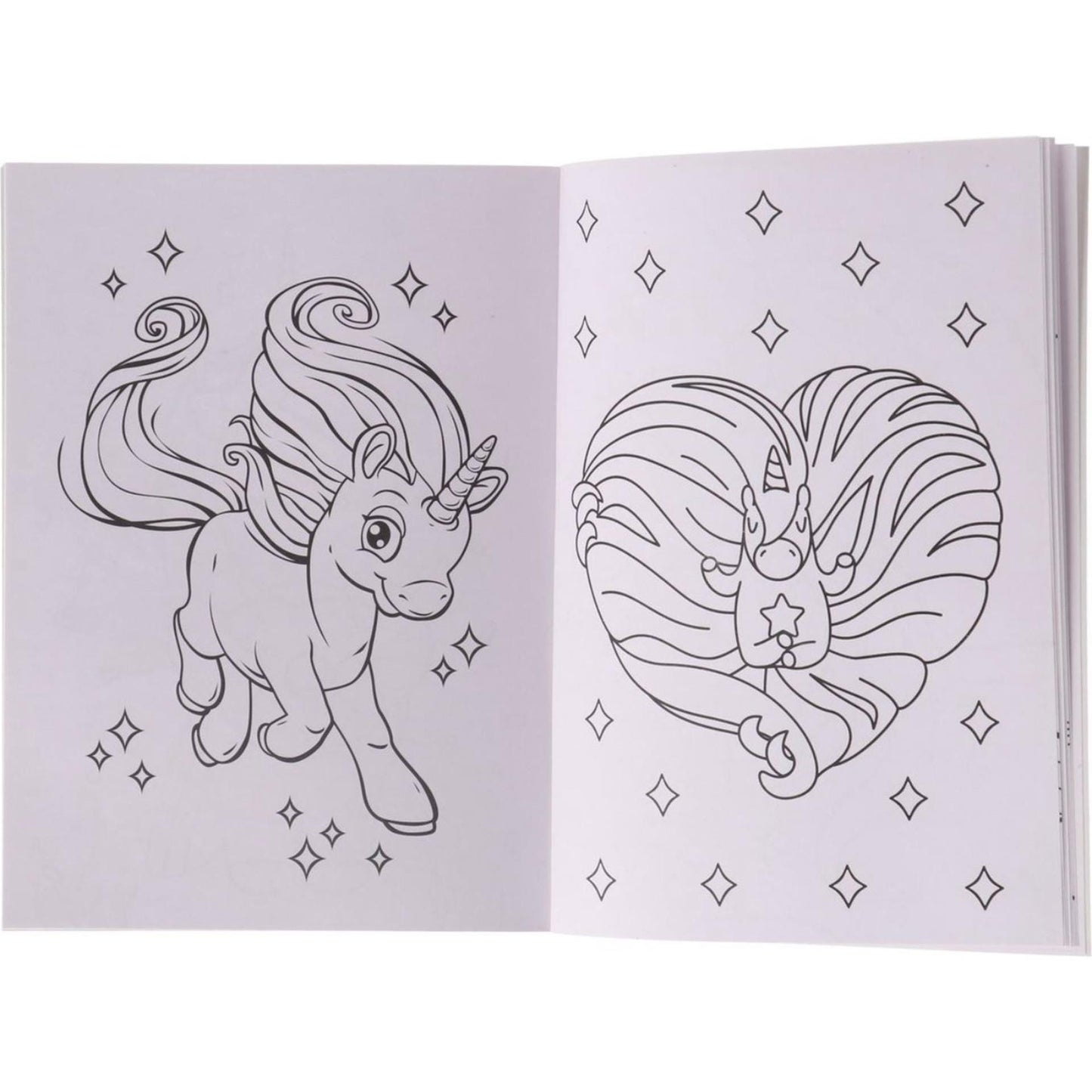 Mijn mooiste unicorn kleurboek 48 pagina's