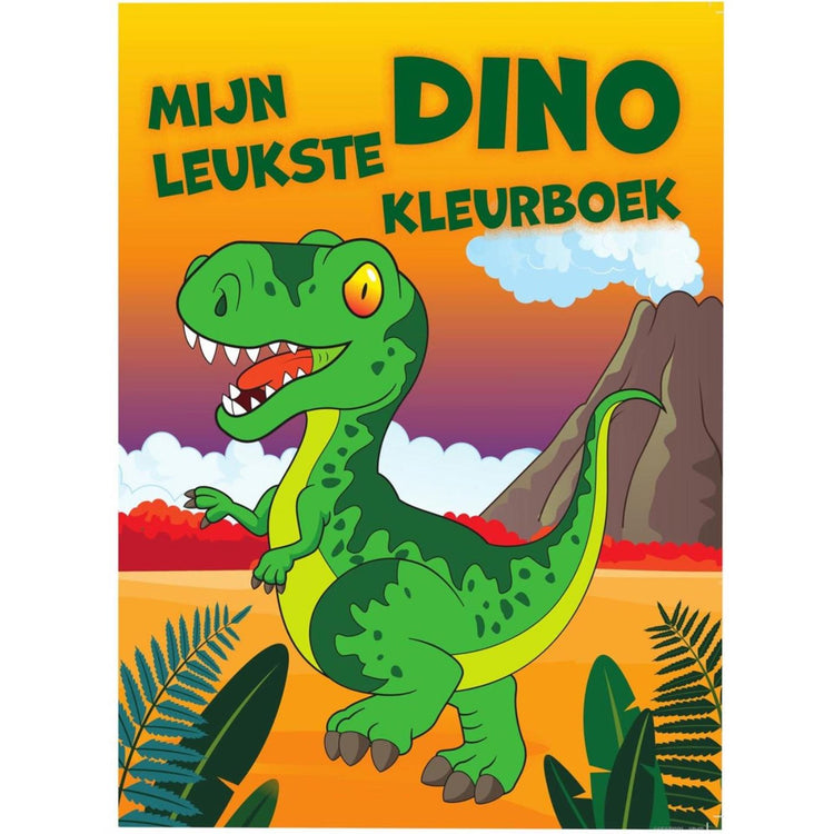 Mijn leukste dino kleurboek 48 pagina's