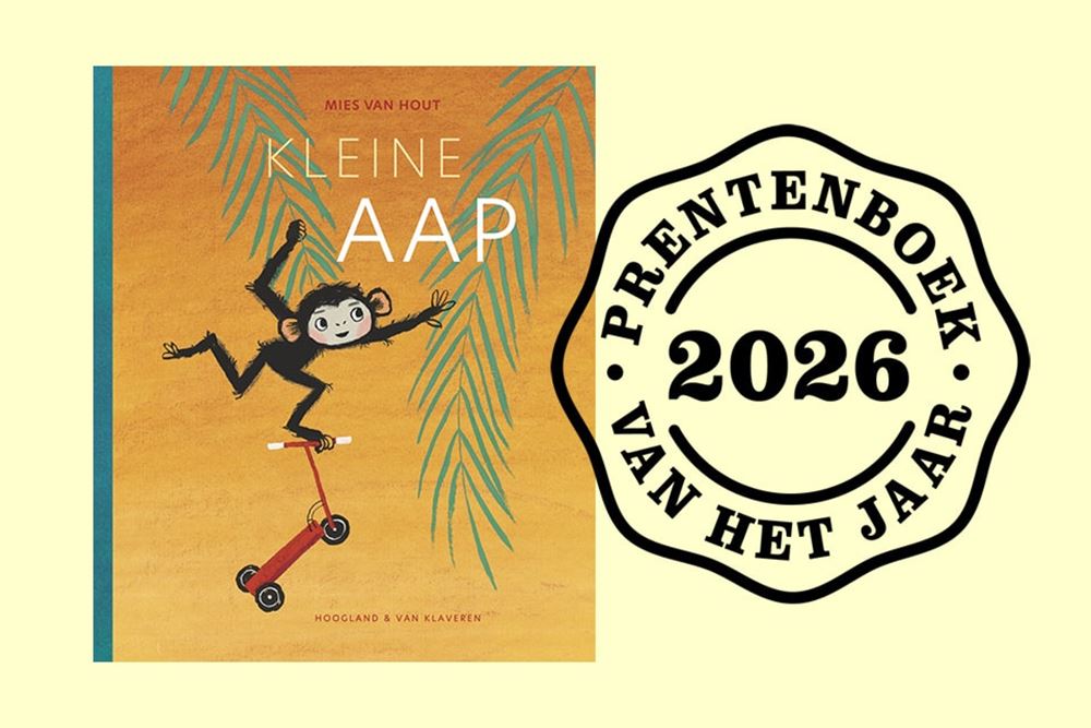Prentenboek 2026: kleine aap. 4+