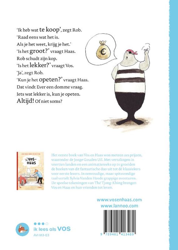 Vos en haas - het raadsel van rob 6+