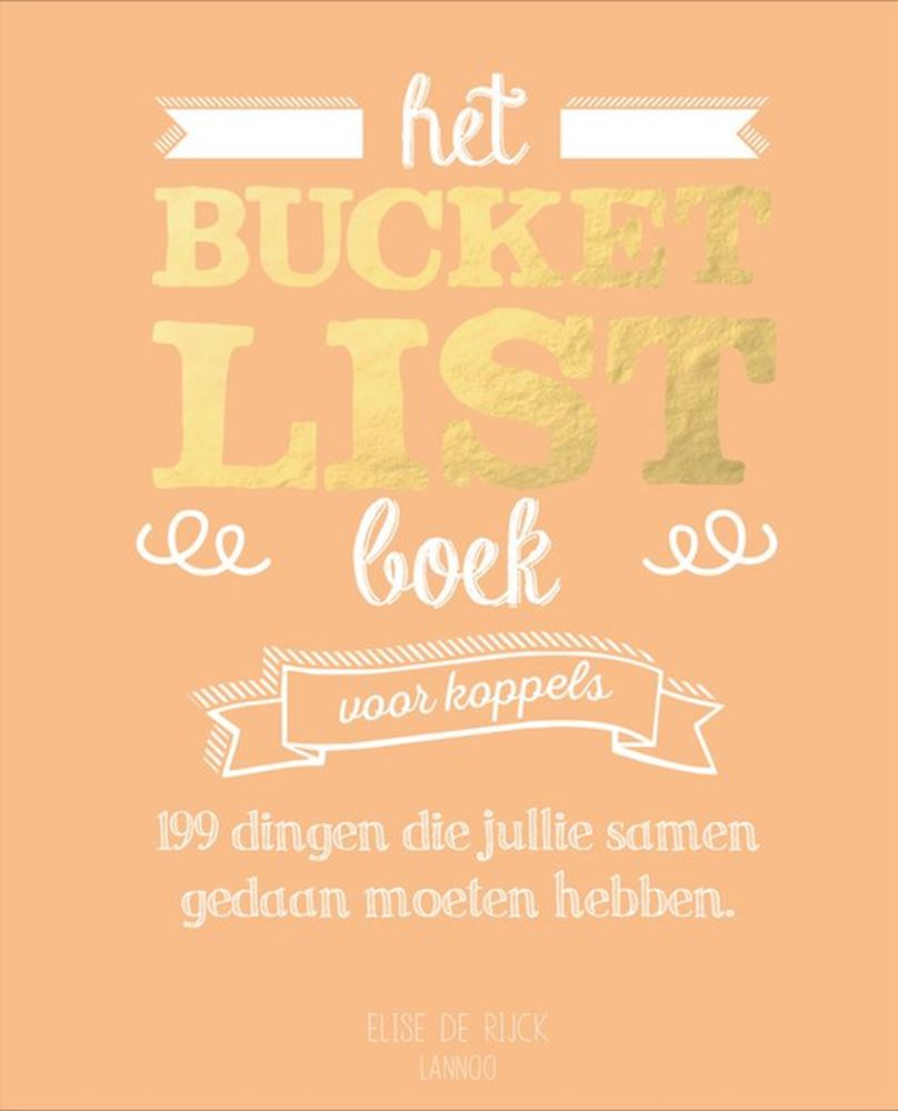Het bucketlistboek voor koppels