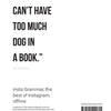 Insta grammar: dogs