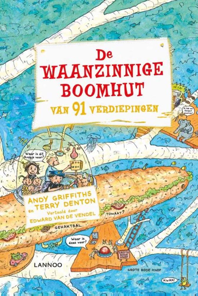 Centraal boekhuis de waanzinnige boomhut van 91 verdiepingen