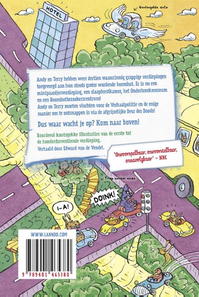 Centraal boekhuis de waanzinnige boomhut van 117 verdiepingen