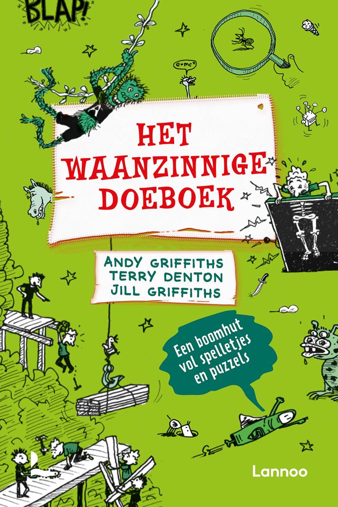 Centraal boekhuis de waanzinnige boomhut. doeboek. 7+