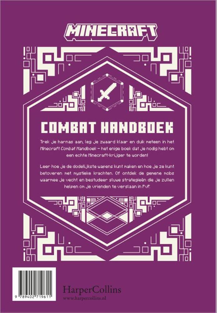 Minecraft combat handboek 8+
