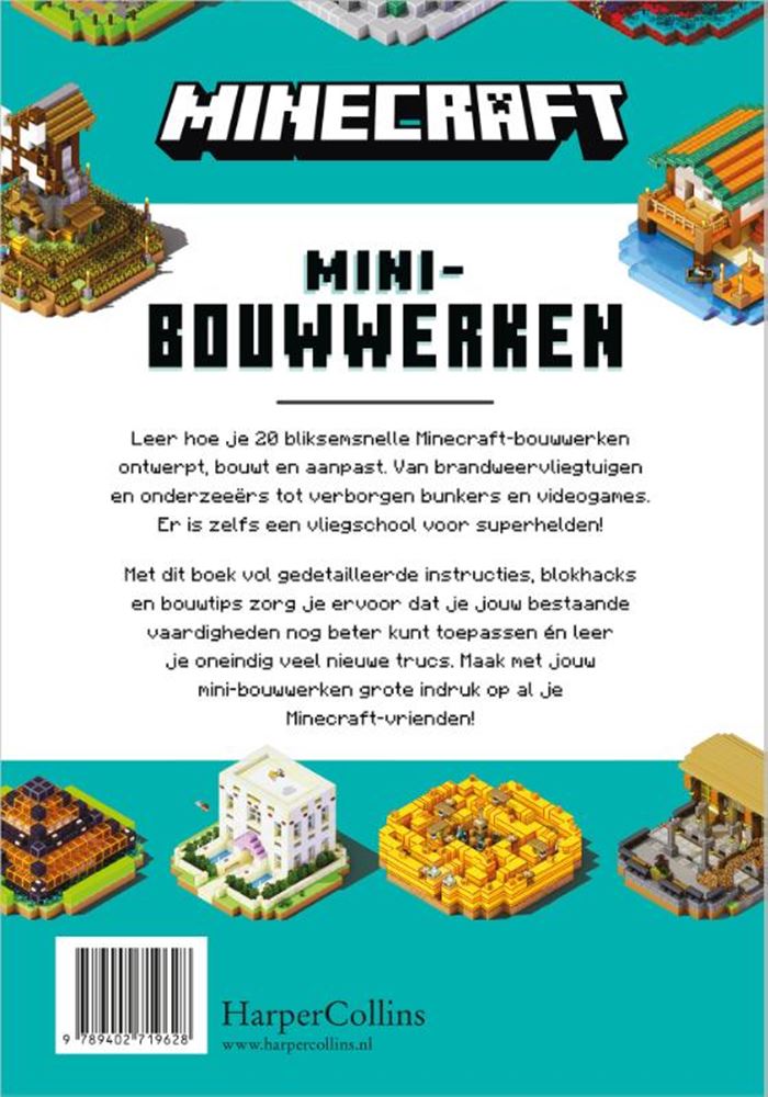 Minecraft mini-bouwwerken 8+