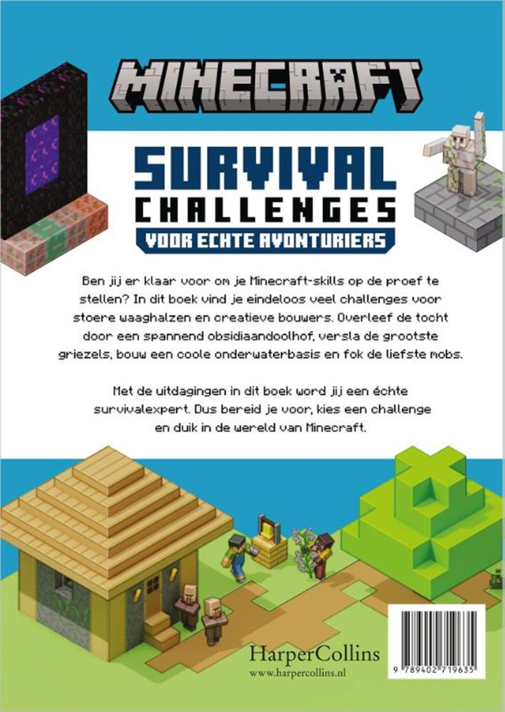 Minecraft survival challenges 7+