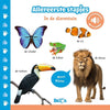Standaard uitgeverij geluidenboek: in de dierentuin. 2+