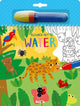 Ballon media kleuren met water: de natuur. 4+