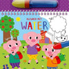 Ballon kleuren met water: sprookjes. 3+