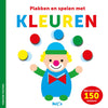 Standaard uitgeverij plakken en spelen met kleuren. 3+
