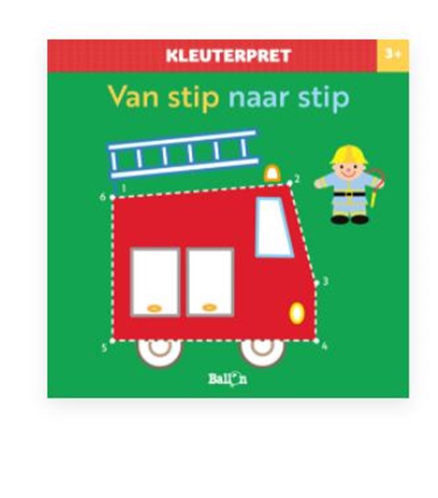 Standaard uitgeverij kleuterpret, van stip naar stip. 3+