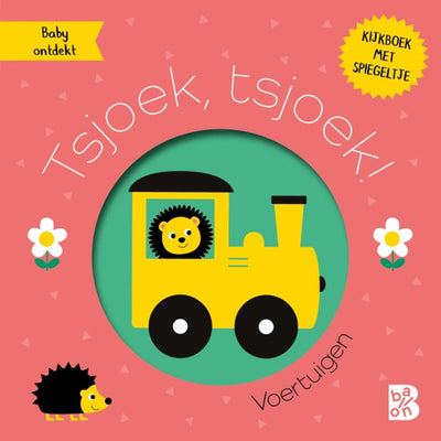 Standaard uitgeverij kijkboekje met spiegeltje: tsjoek, tsjoe