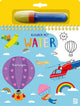 De ballon kleuren met water: voertuigen. 3+