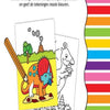 De ballon kleurboek met potloodjes - dinosaurussen