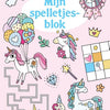 Standaard uitgeverij eenhoorns spelletjesblok