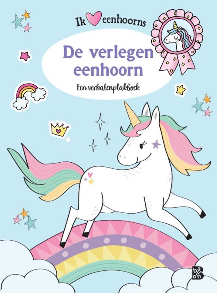 Standaard uitgeverij verhalenplakboek:de verlegen eenhoorn 4+
