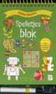 Spelletjesblok met viltstift 5+ 5+