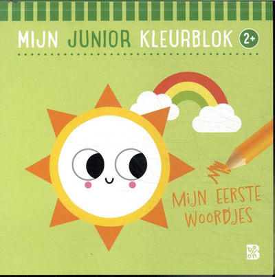 Standaard uitgeverij mijn junior kleurblok - mijn eerste woordjes 2+