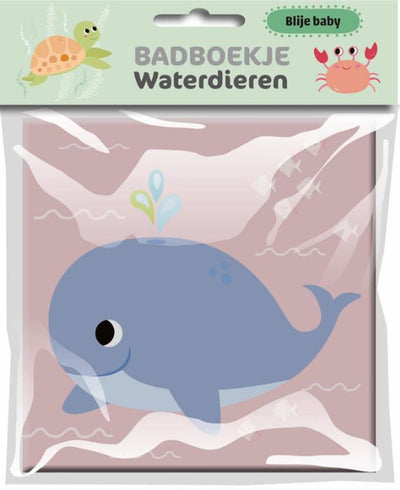 Standaard uitgeverij blije baby: waterdieren (badboekje) 0+