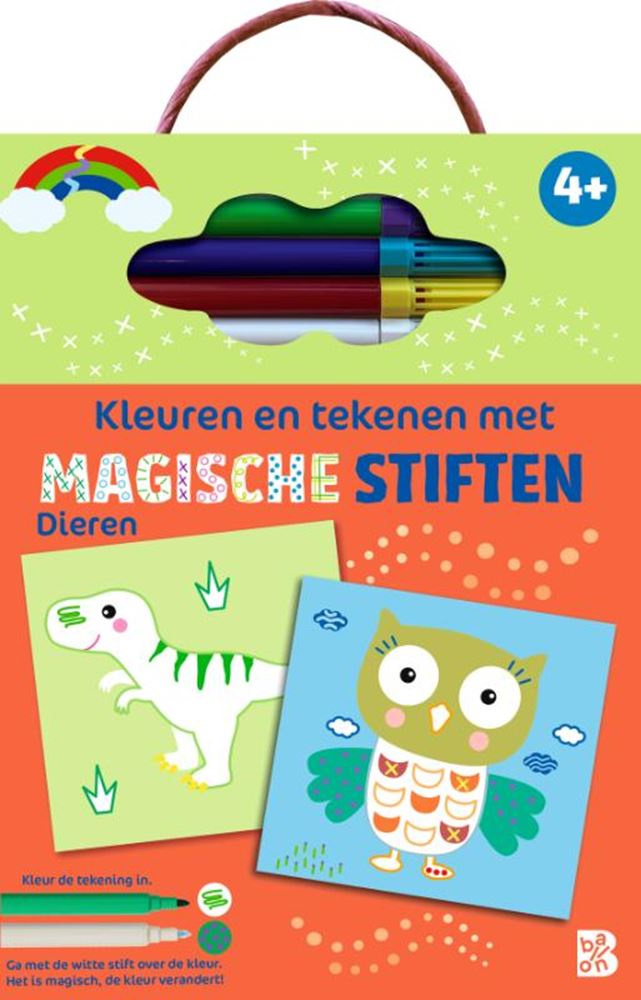 Standaard uitgeverij kleuren en tekenen met magische stiften: