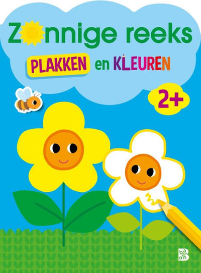 Standaard uitgeverij plakken en kleuren 2+