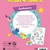 Speelboek met gommetjes: eenhoorns 4+