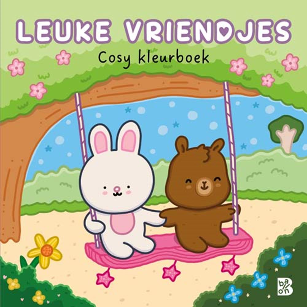 Cosy kleurboek: leuke vriendjes 4+