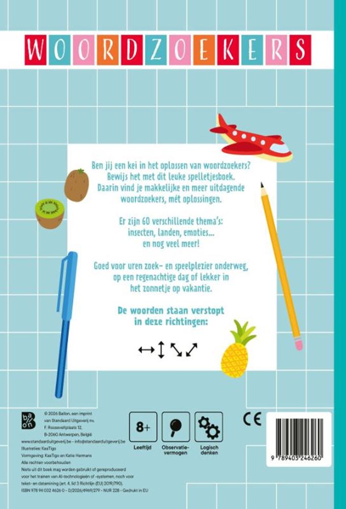 Woordzoekers 8+