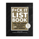 Imagebooks f*ck it list book