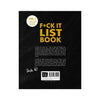 Imagebooks f*ck it list book