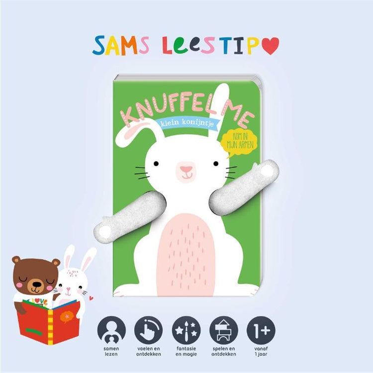 Knuffel me klein konijntje (karton)