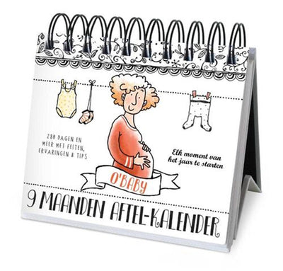 Imagebooks o'baby 9 maanden aftelkalender