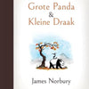 Grote panda en kleine draak.