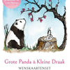 James norbury grote panda kleine draak - wenskaartenset