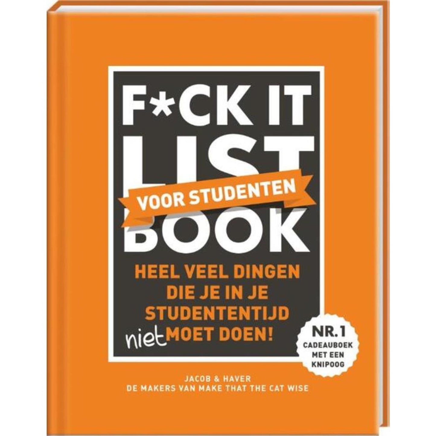 Imagebooks f*ck it list voor studenten hardcover