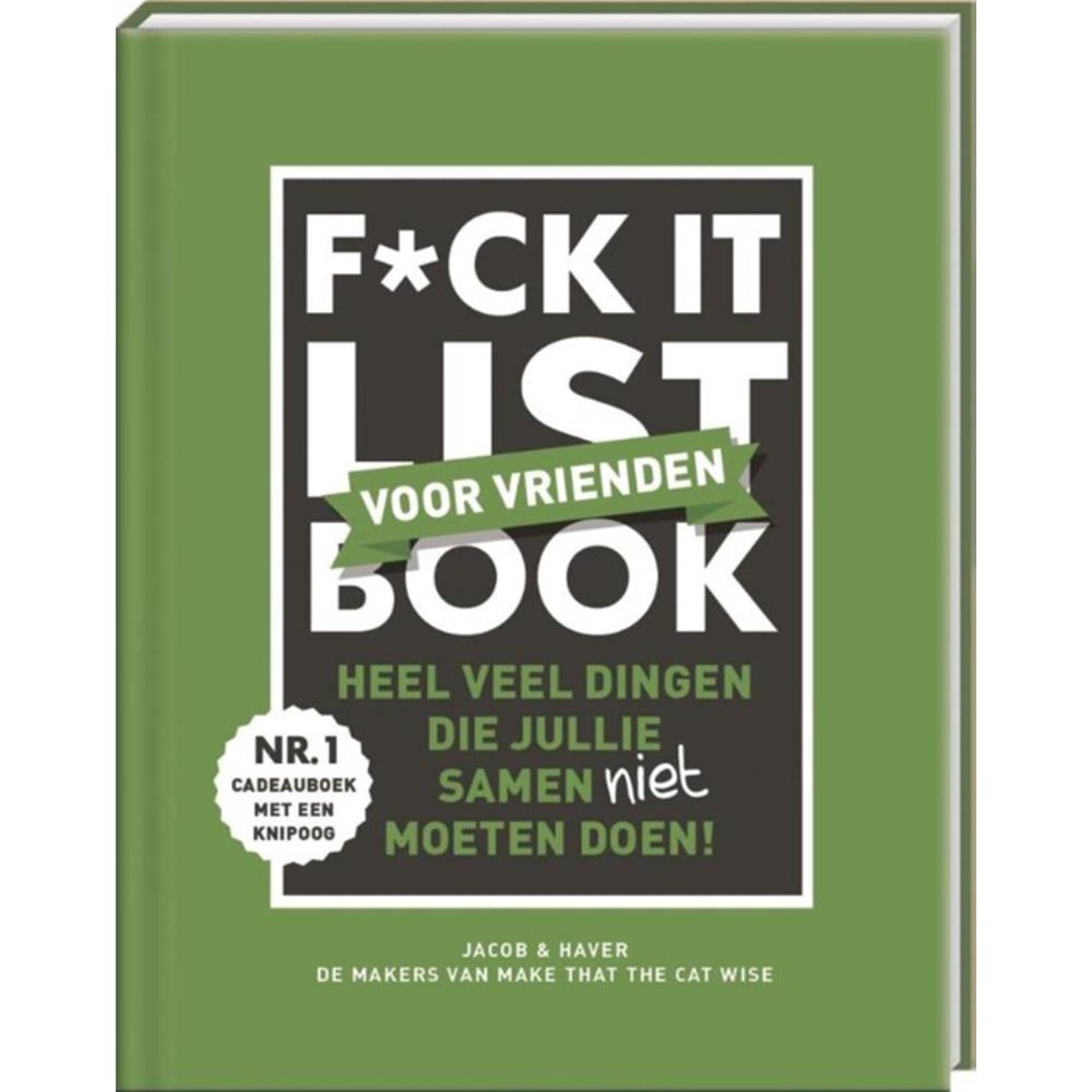 Imagebooks f*ck it list book voor vrienden