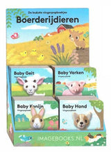 Dsp boerderijdieren vingerpopboekje ass - afbeelding 1