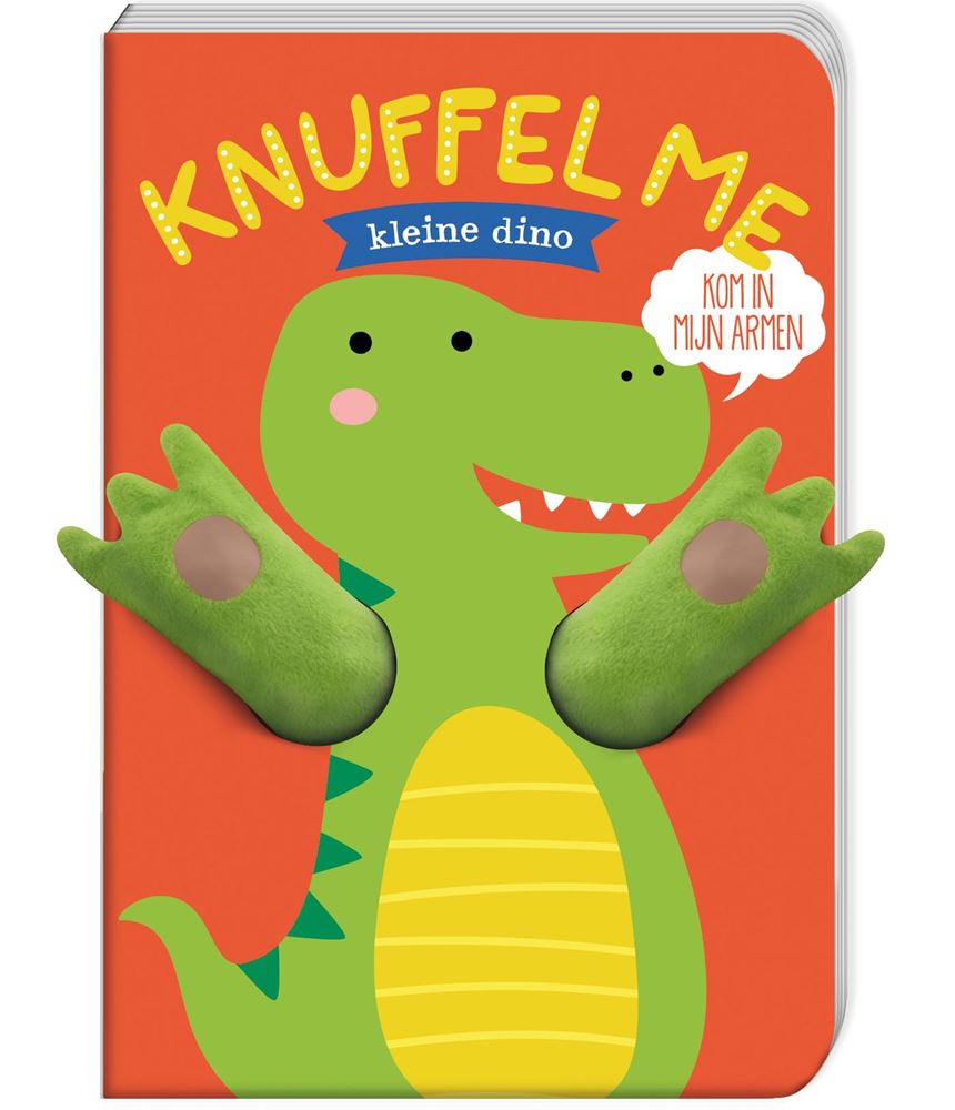Knuffel me kleine dino. (karton)