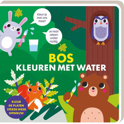 Imagebooks kleuren met water - bos