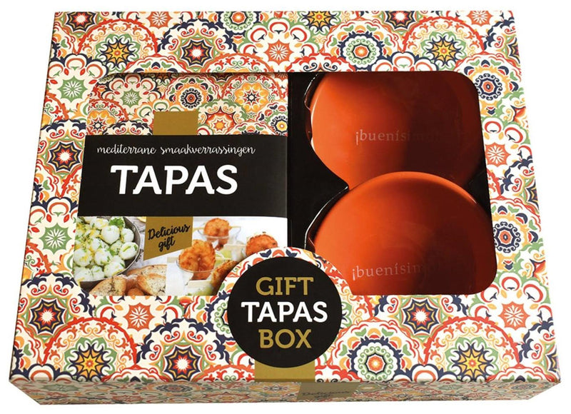 Imagebooks boekcadeaubox tapas met 2 schaaltjes