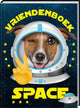Interstat vriendenboek space dog. 4+