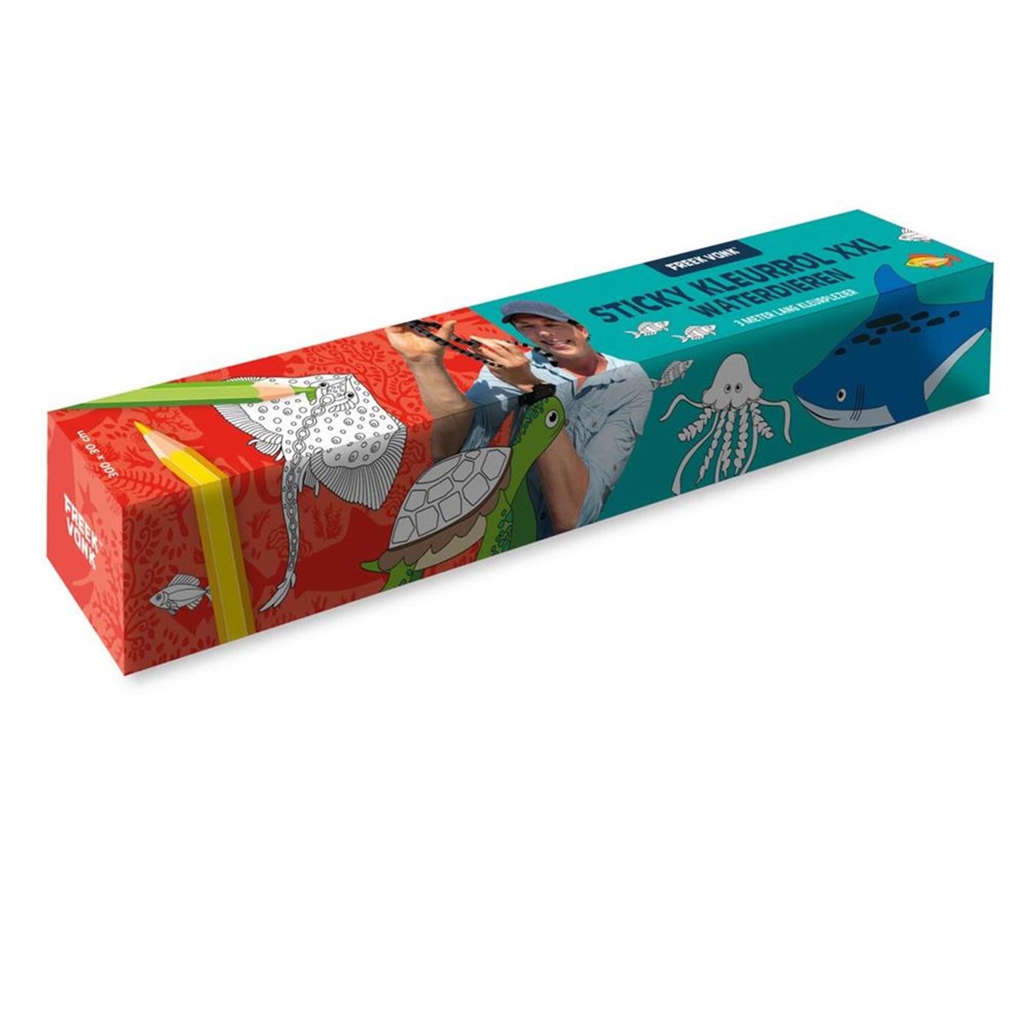 Imagebooks freek vonk sticky kleurrol - waterdieren