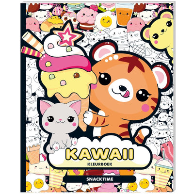 Imagebooks kawaii kleurboek - snacktime