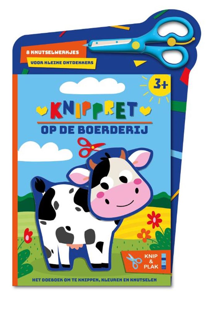 Knippret - op de boerderij knipboek