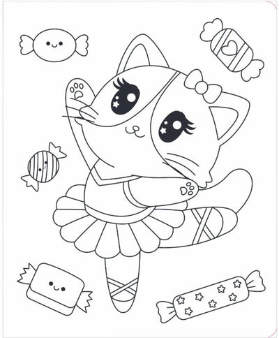 Imagebooks 4-in-1 doekboek - kawaii cuties